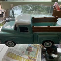 Chevy Truck Pickup Floral Vase 