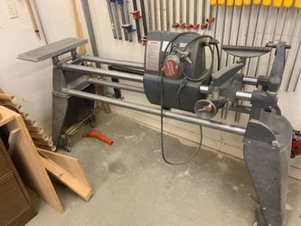 Vintage ShopSmith Mark V multi-purpose woodworking system.