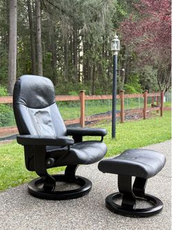 Ekornes Stressless  Chair And Ottoman