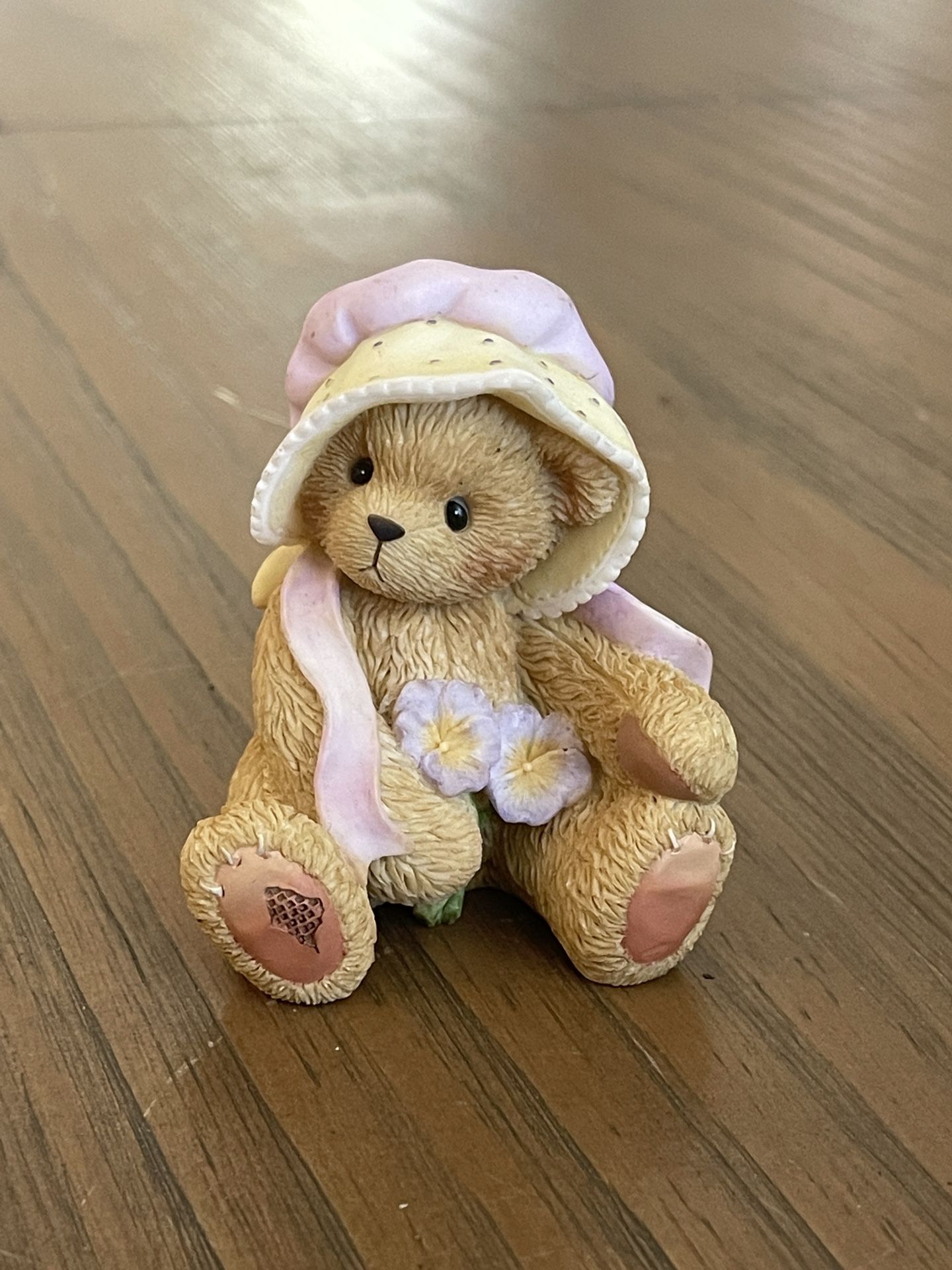 Cherished Teddies “A Blossoming Friendship Always Makes A Heart Smile”