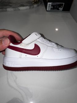 Air Force 1 Toddler 8C Easy On White/ Team Red