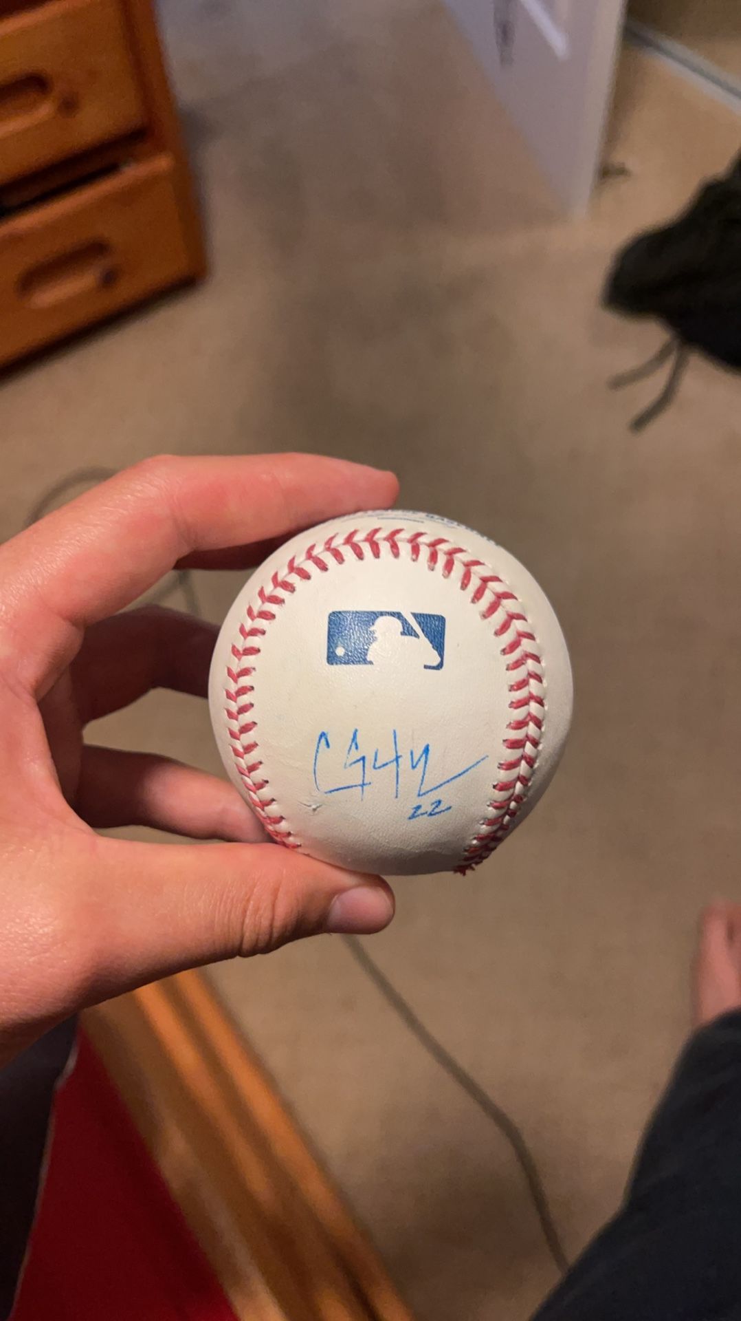 Clayton Kershaw Autograph Baseball