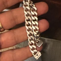 Pure Silver Chain Bracelet 