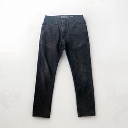 W33 L30 Men’s Levi Signature Rinse Black Skinny Jeans