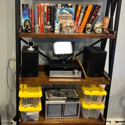 Ladder Book Shelf 6 Ft (72”) x 34” x 16” x 10” 