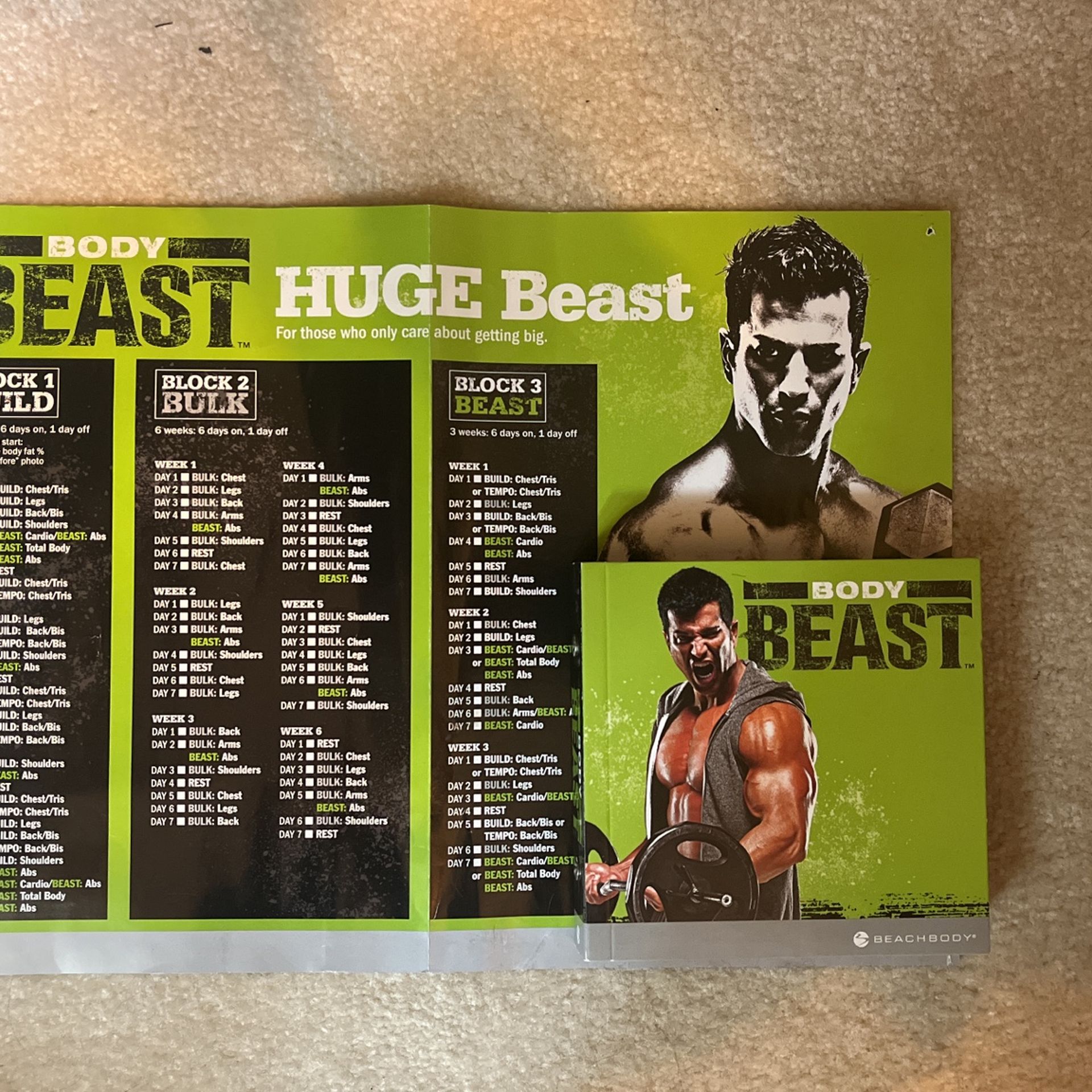 Beach Body Beast Workout Program