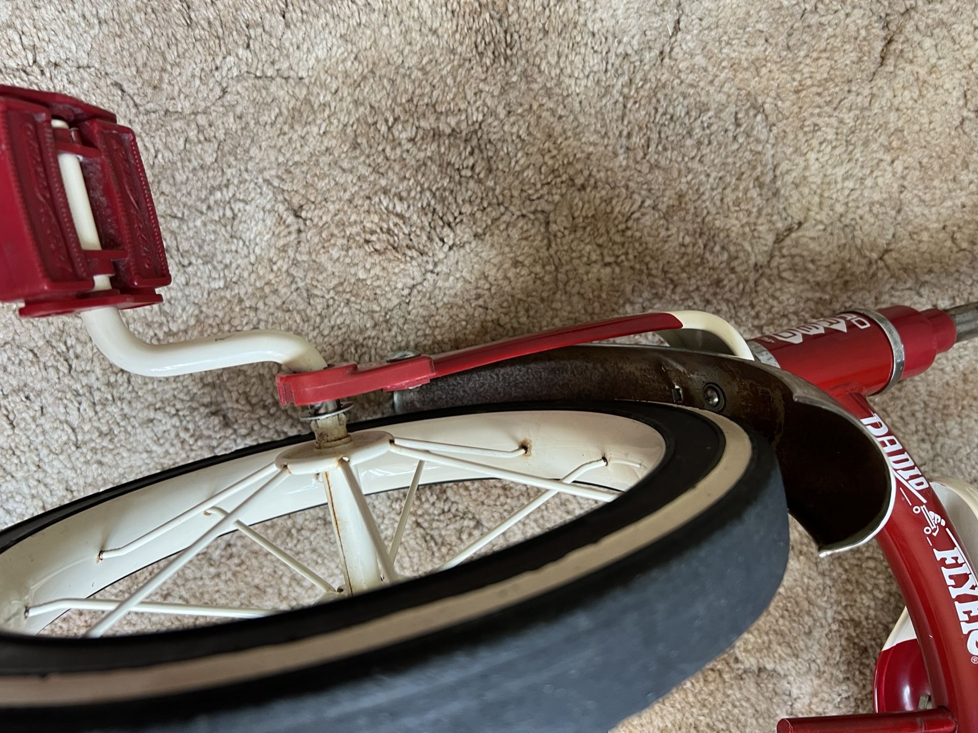 Radio flyer tricycle front wheel repair sales