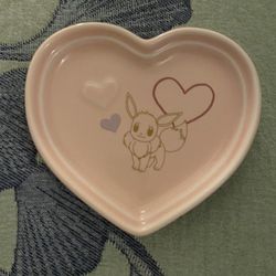 Heart shaped Eevee Jewelry Dish 