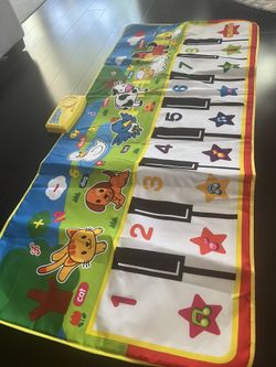 Musical Piano Animals Sounds Mat 