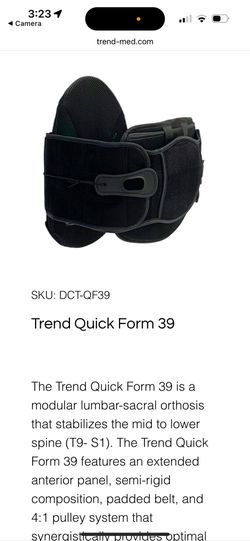 Trend Quick Form 39