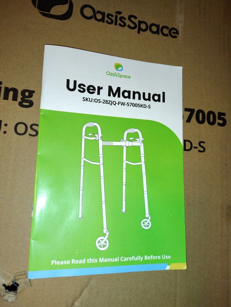 OASIS SPACE COMPACT FOLDING WALKER