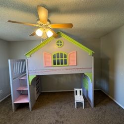 Girls bunk bed no mattress