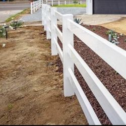 FREE - White Vinyl Fencing Materials