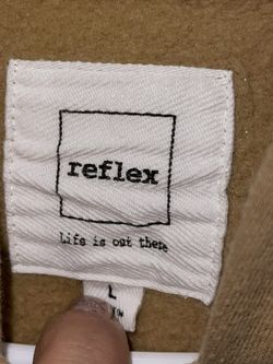 Reflex Sweater Color Cream Light Brown Size Large for Sale