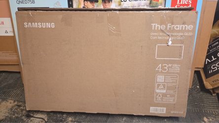43” Samsung smart 4k frame tv