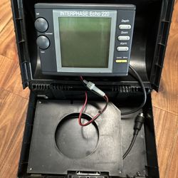 Interphase Echo 220 Portable LCD Fishfinder