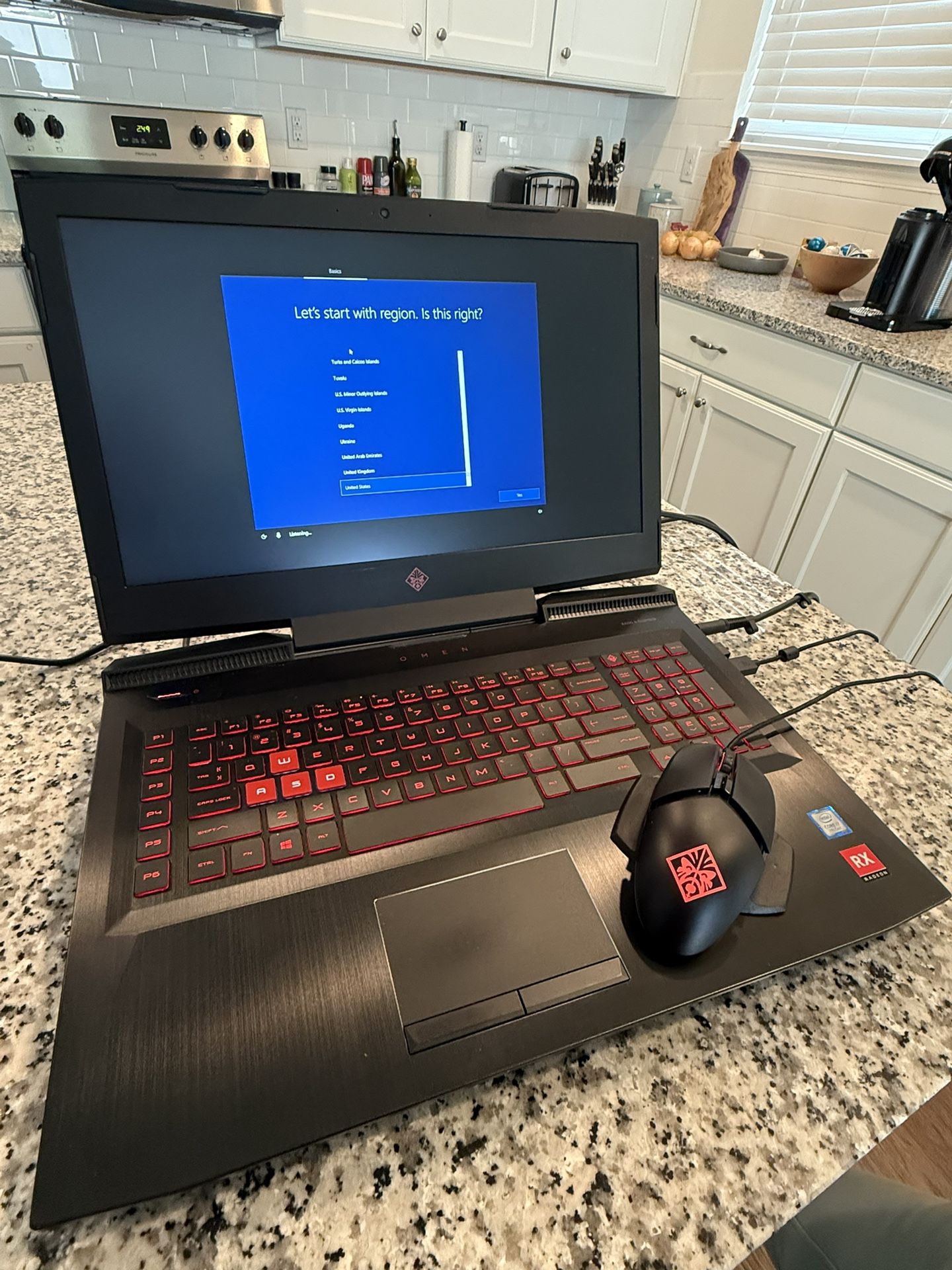 HP OMEN 17.3” *UPGRADED* + HP OMEN BT MOUSE
