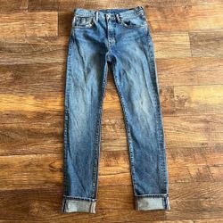 Extremely Rare Levi’s Big E Blue Tab – Sample-Made Selvedge (32x32) A true grail for denim collectors and Levi’s historians.