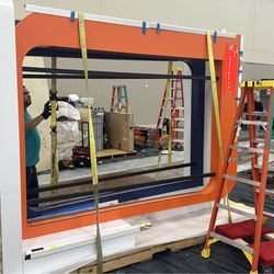 Expo - Wood Custom Counter and 4 Stands