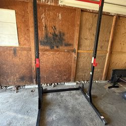 Squat Rack + Bench + Weights