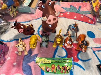 Disney Lion King Burger King Collectible Figures Set