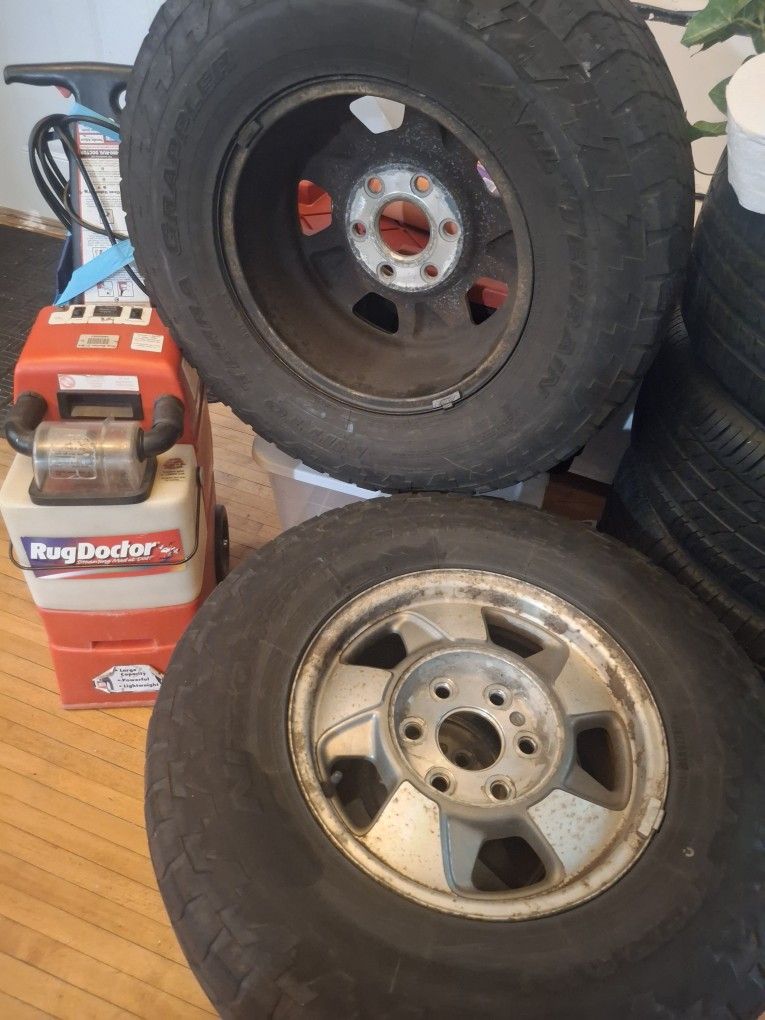 265/70R16 Set Of 4 Rims N Tires