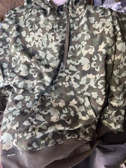 Camouflage hoodie, extra large
