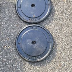 Vintage York Standard Plates-25lbs  Cash Only
