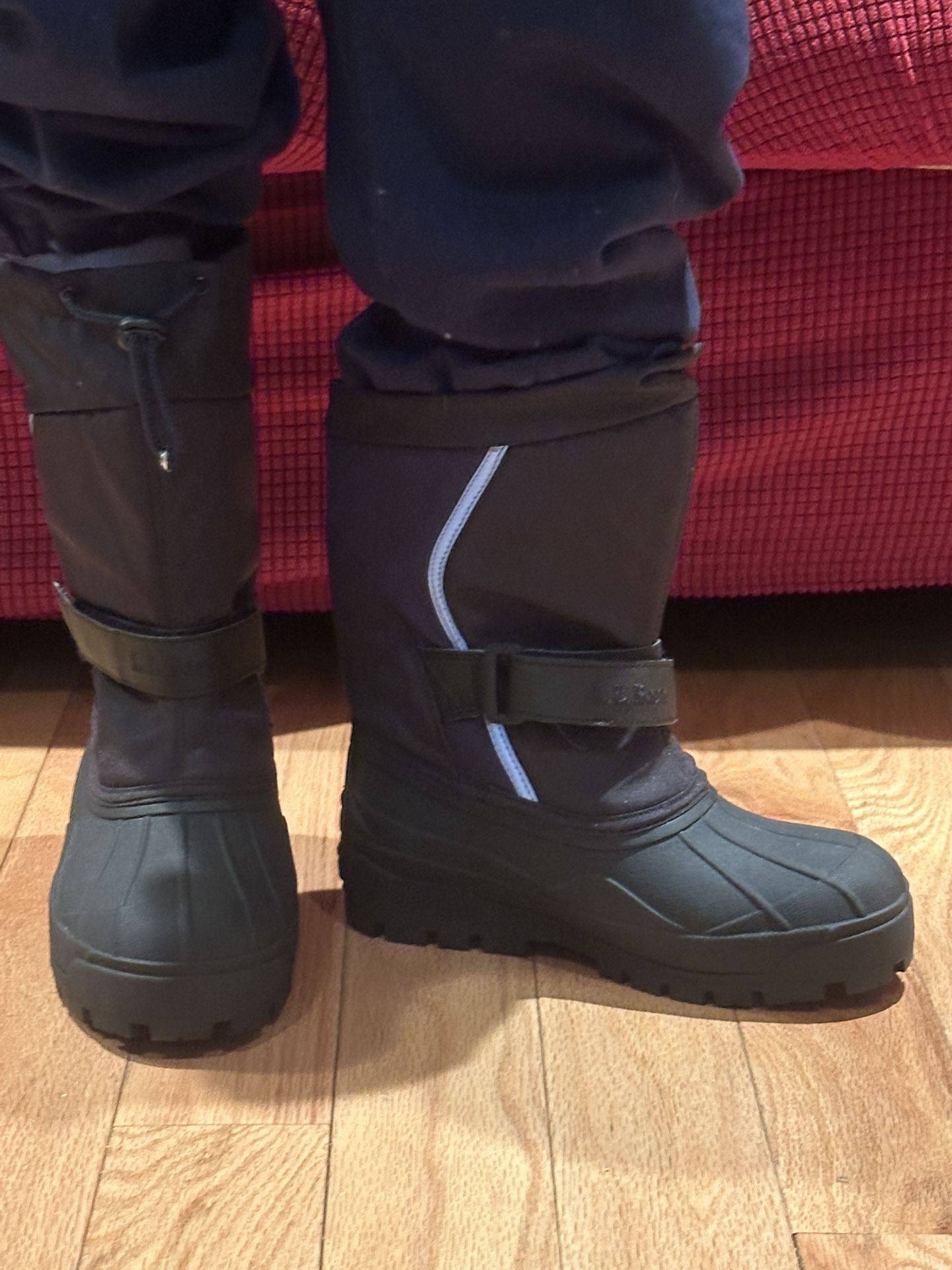 New Size 6 LLBean Boys Snow Boots