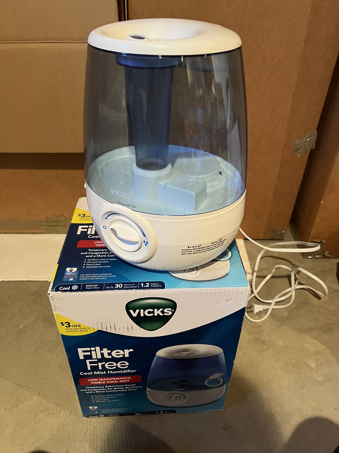 Pure Vick Humidifier 