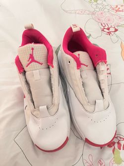 Air Jordan Low-Top Sneakers White Pink
