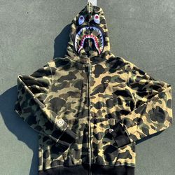 A Bathing Ape Full Zip Camo