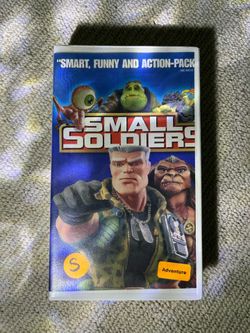 SMALL SOLDIERS VHS hard cover