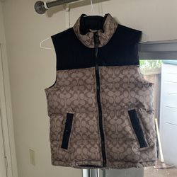 Coach Vest Puffer 