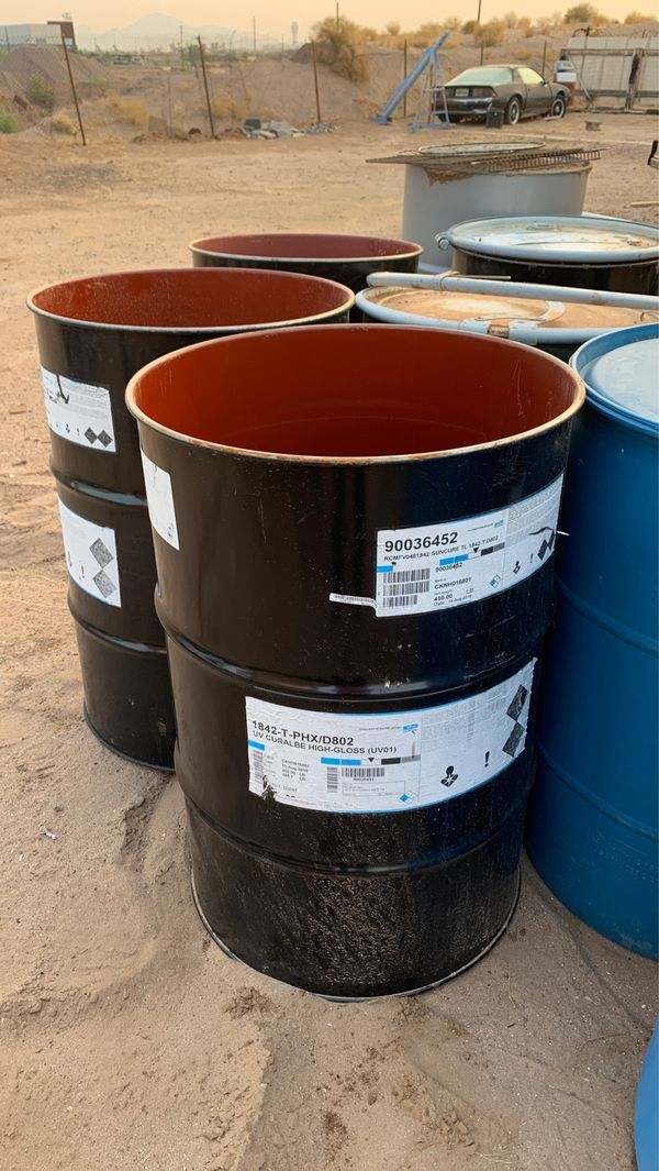 55 gallon steel barrels 15 each OBO for Sale in Phoenix, AZ OfferUp