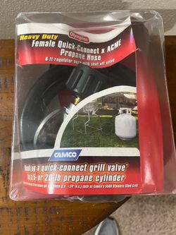 New Olympian 6’ - Female Quick-Connect X Acme Propane Hose