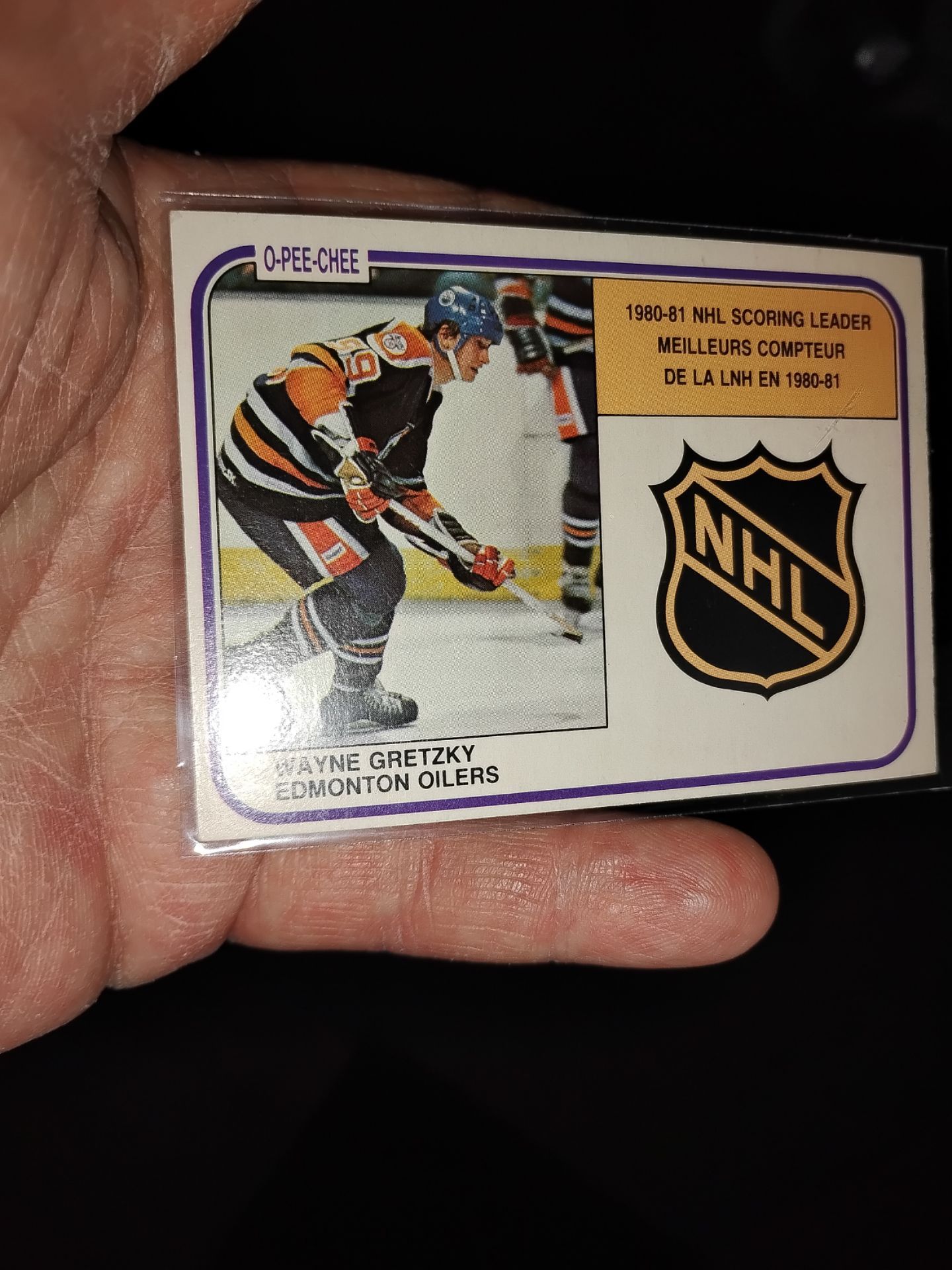 Wayne Gretzky NHL Hockey card Rare Very good condition