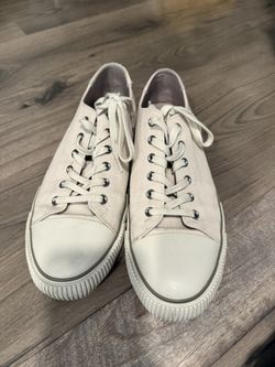 AllSaints Dillon Mens Shoes Gray Size US 10M RIGG LOW TOP CANVAS EUR(43)