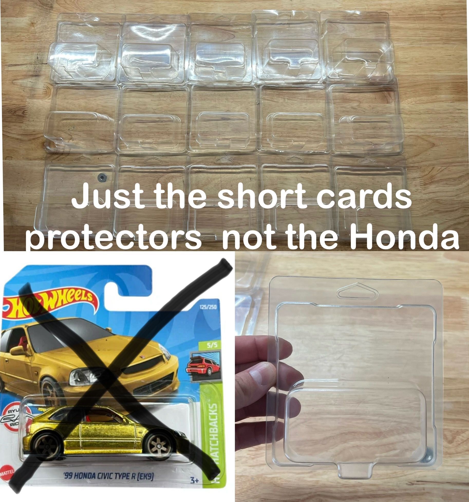 HotWheels Shortcard PROTECTORS 
