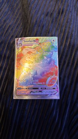 Pokémon Snotlax Vmax Rainbow