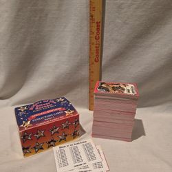 VTG 1993 "Riders Of The Silver Screen" Series 1 Cowboy Collector's Cards Complete Set-300cards