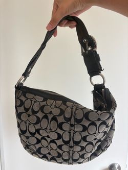 Vintage Black Coach Bag