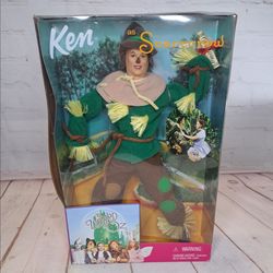 The Wizard of Oz Ken Doll as Scarecrow