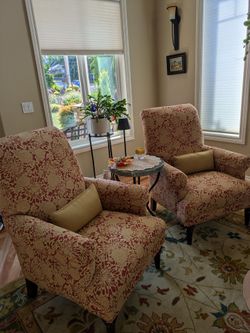 custom upholstered chairs.