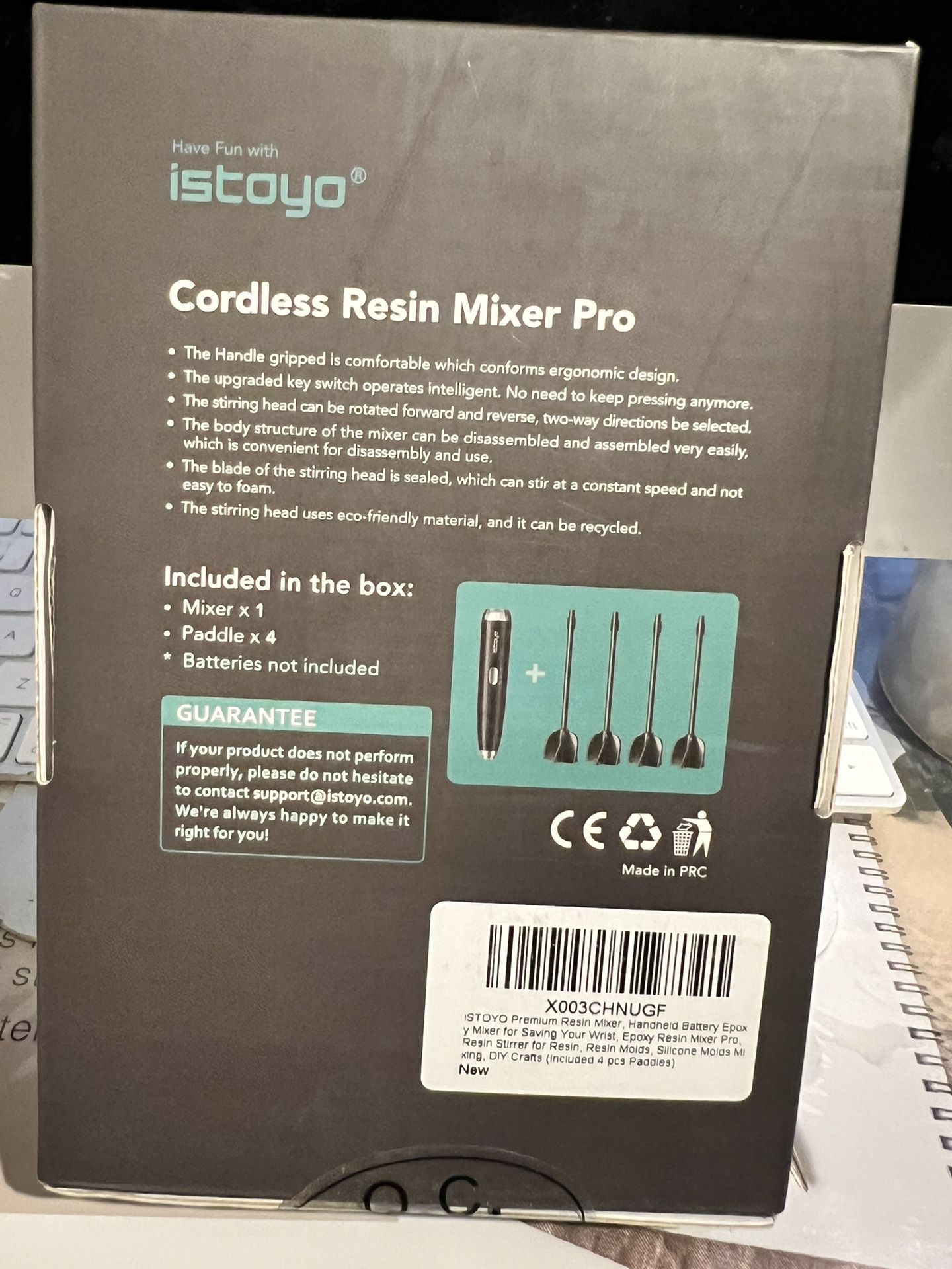 iSTOYO Epoxy Resin Mixer Pro
