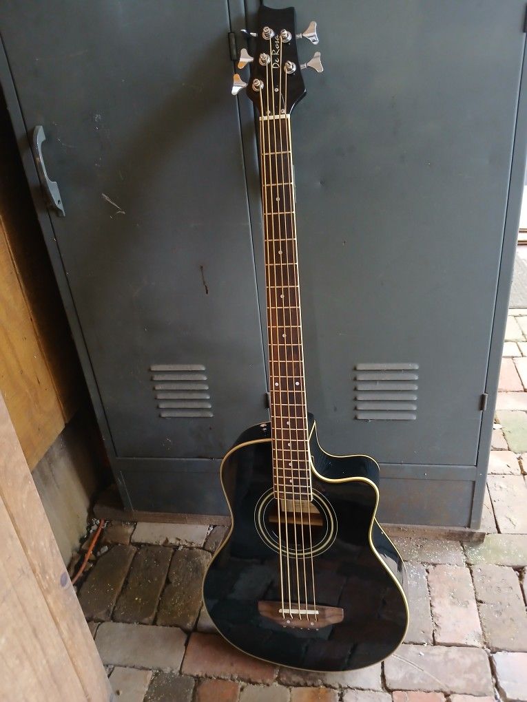Brand New 5 String Acoustic Electric Cutaway Bass Guitar