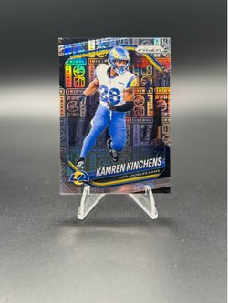 KAMREN KINCHENS 2025 PANINI PRIZM FOOTBALL PANINI LOGO RAMS 02/20