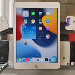 Unlocked Rose iPad 6 32gb LTE