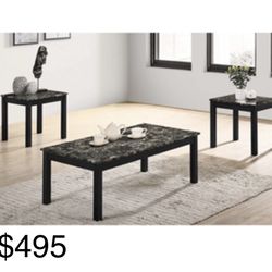 Beautiful Three peice Coffee table set