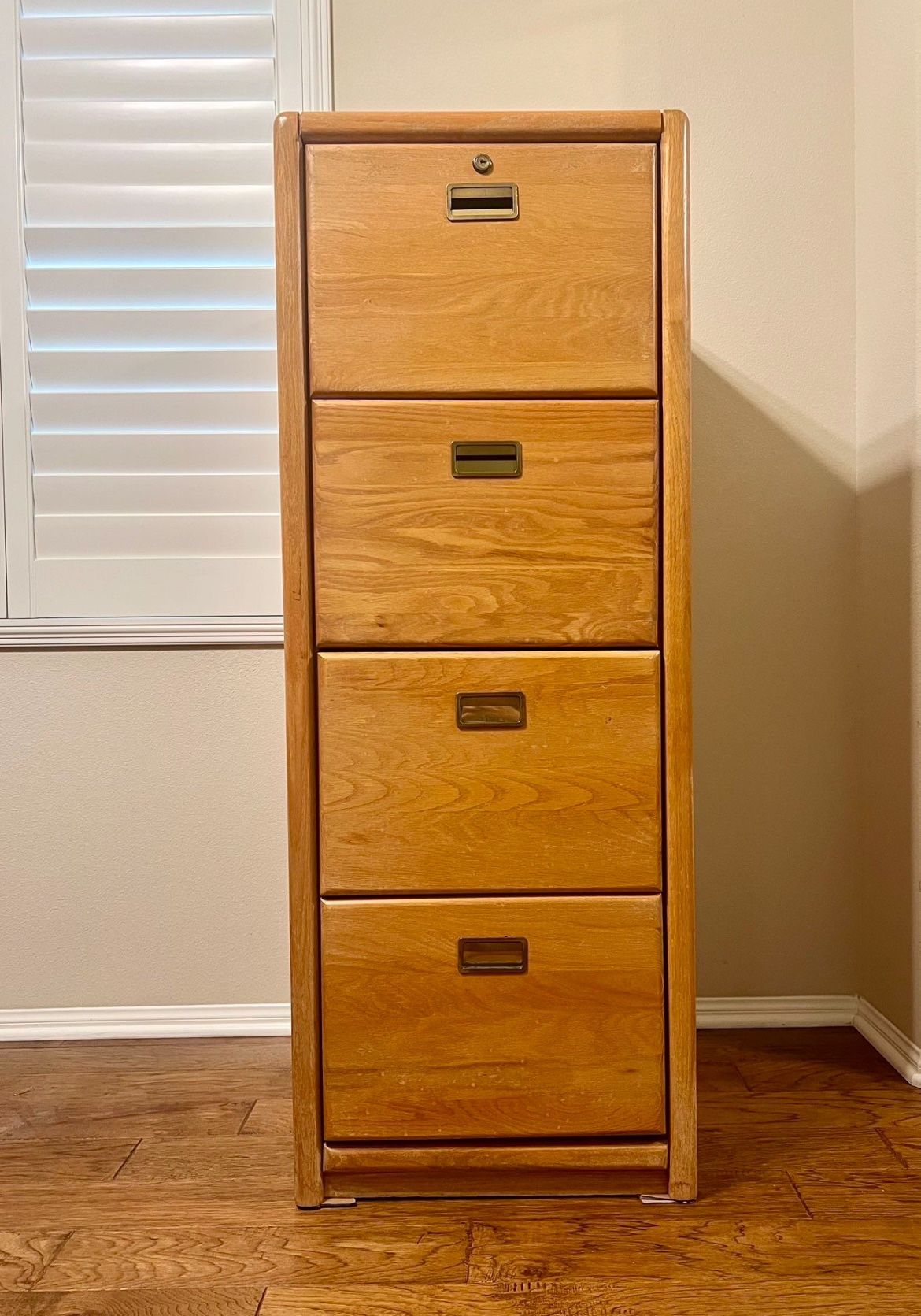 File Cabinet-Wood